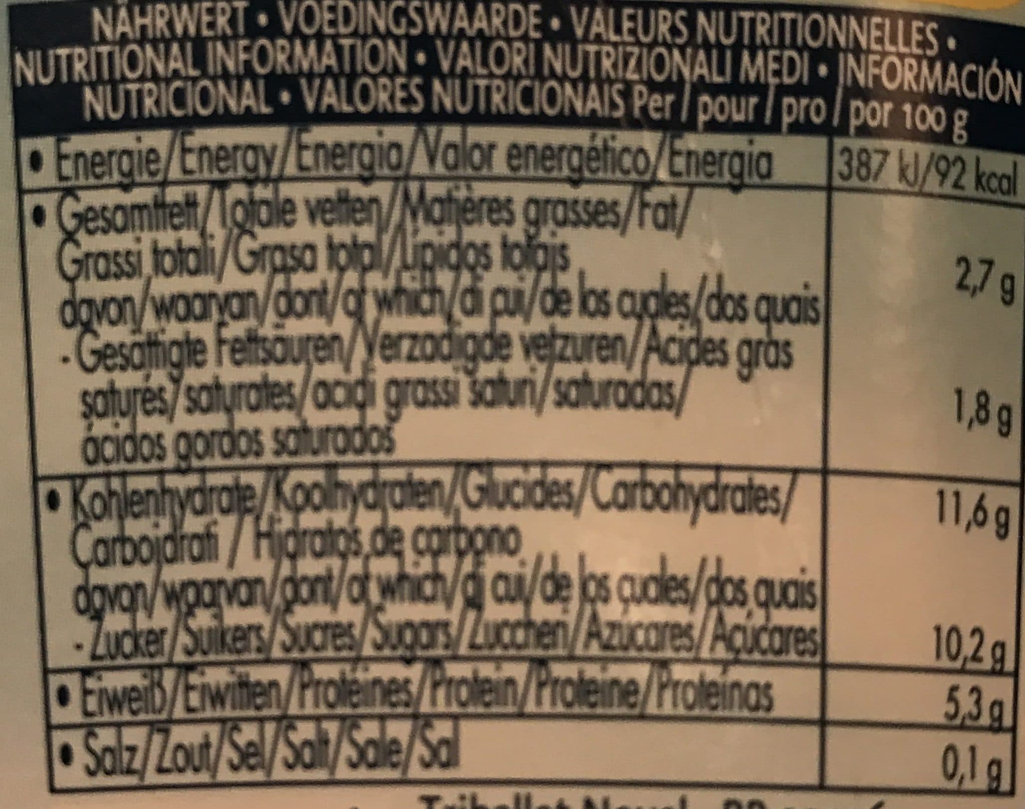 Bergerie Joghurt Vanille packshot