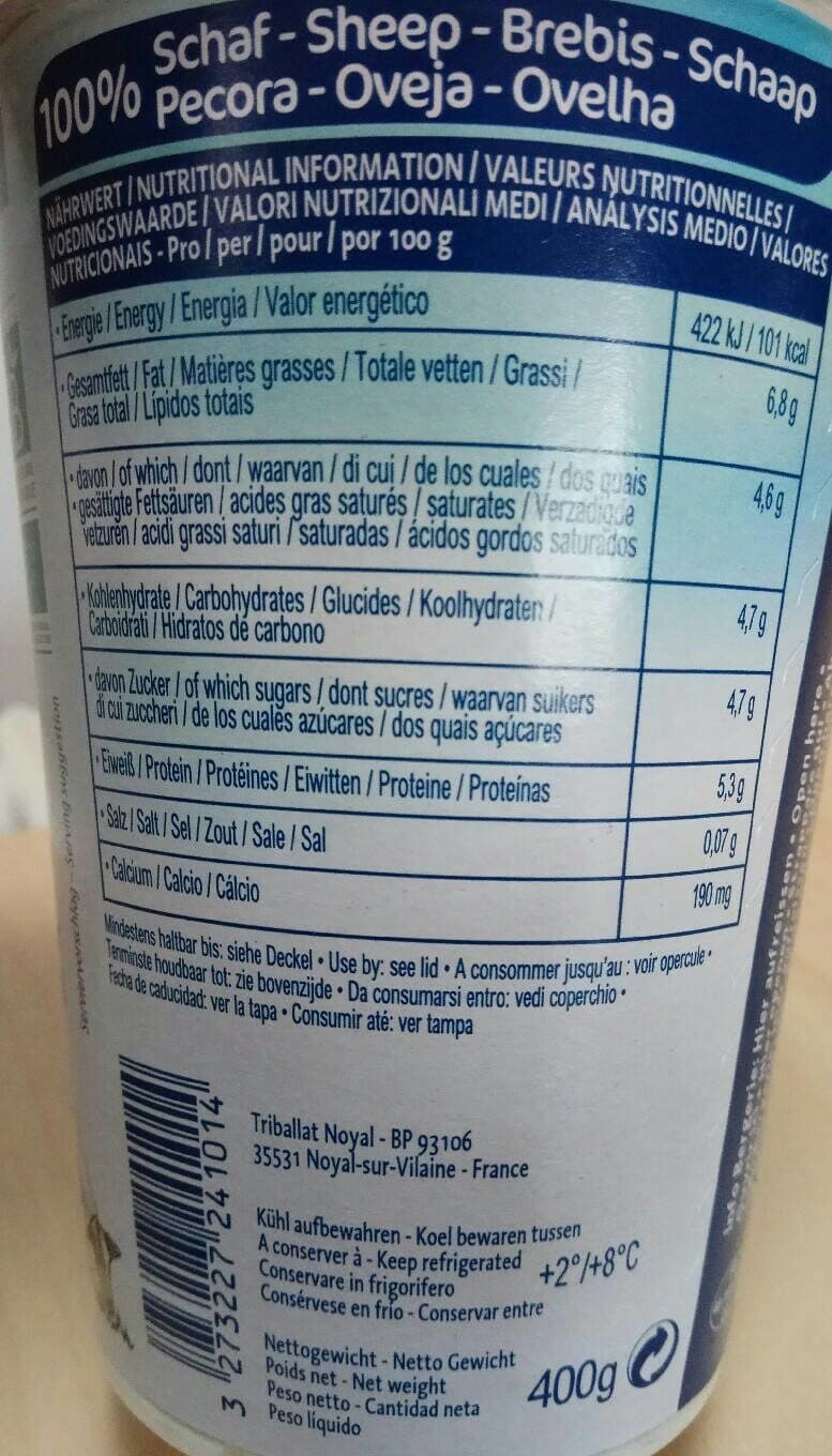 Bergerie Fromage frais packshot