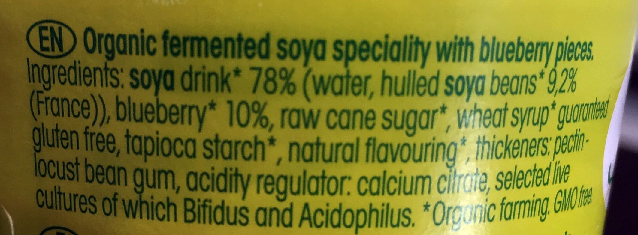Sojade So Soja! Blueberry packshot