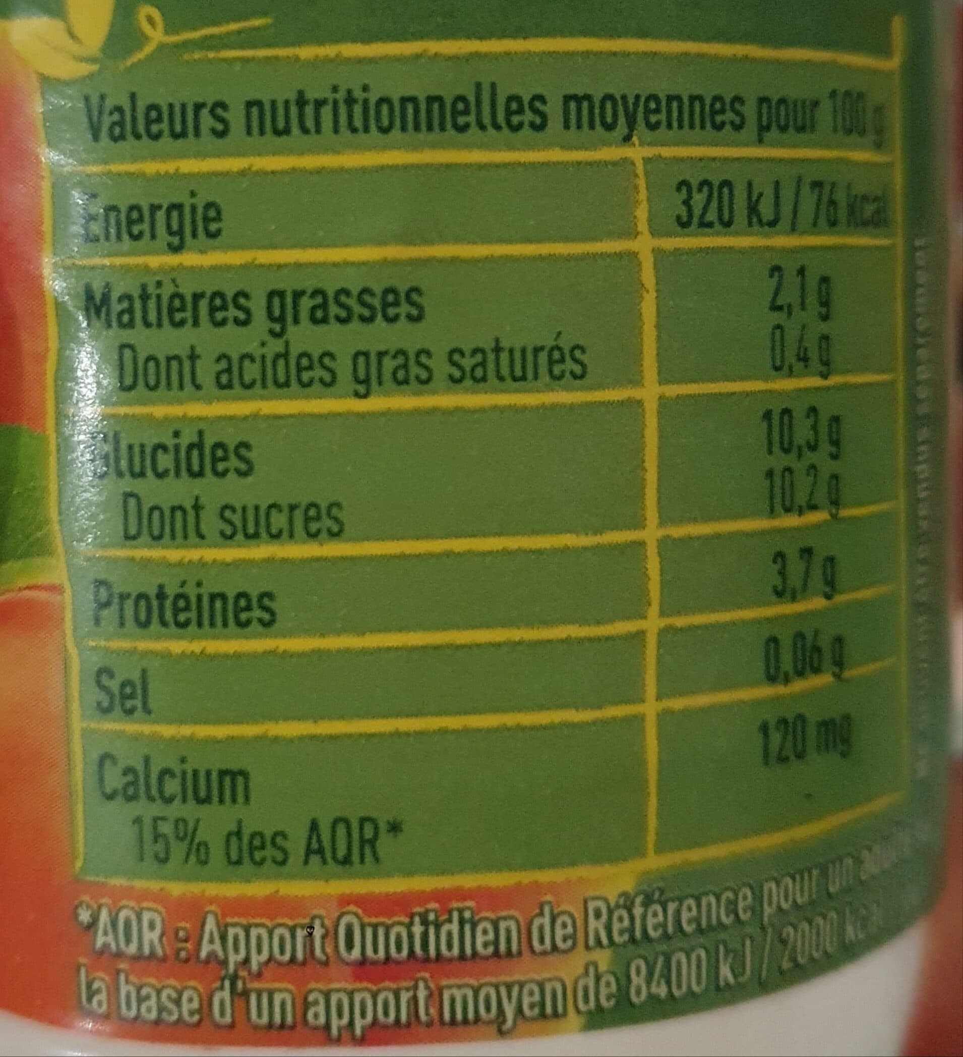 Sojasun Spécialité au soja fermenté à l'abricot et à la goyave packshot