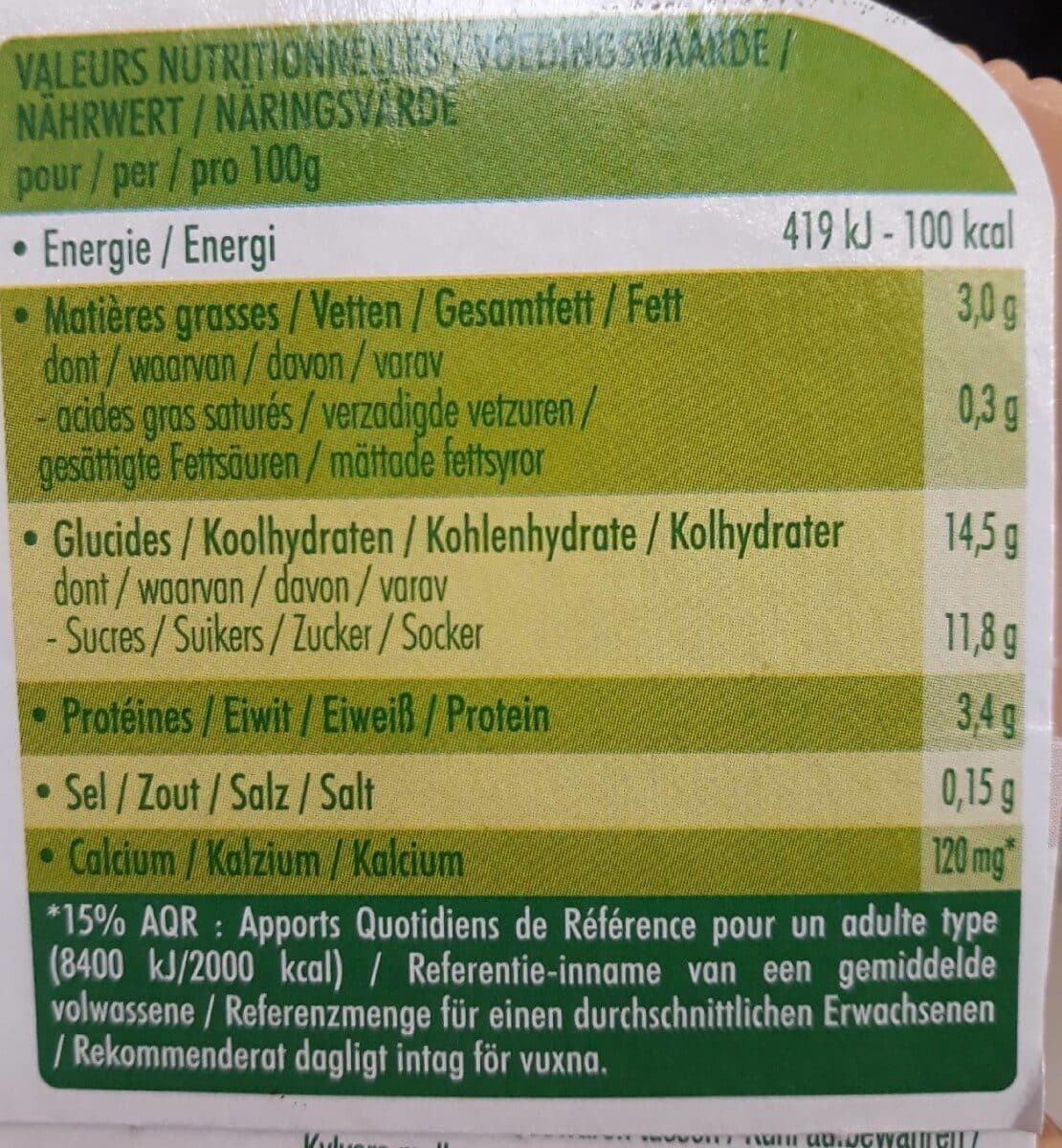 Sojasun Postre vegetal de soja plaisir praliné sin lactosa packshot