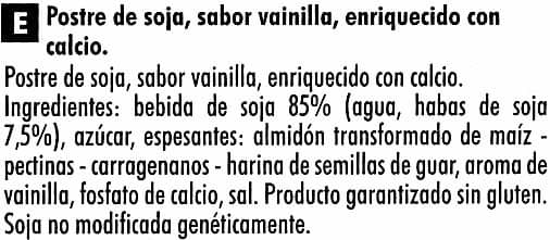 Sojasun Postre de soja vainilla packshot