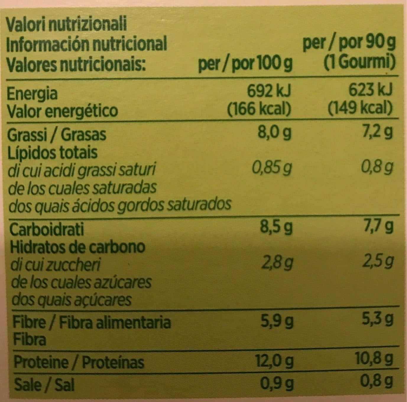 Sojasun Gourmi lenticchie packshot
