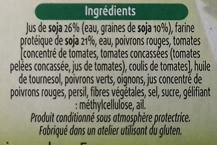 Sojasun 2 burgers de soja provenzal packshot