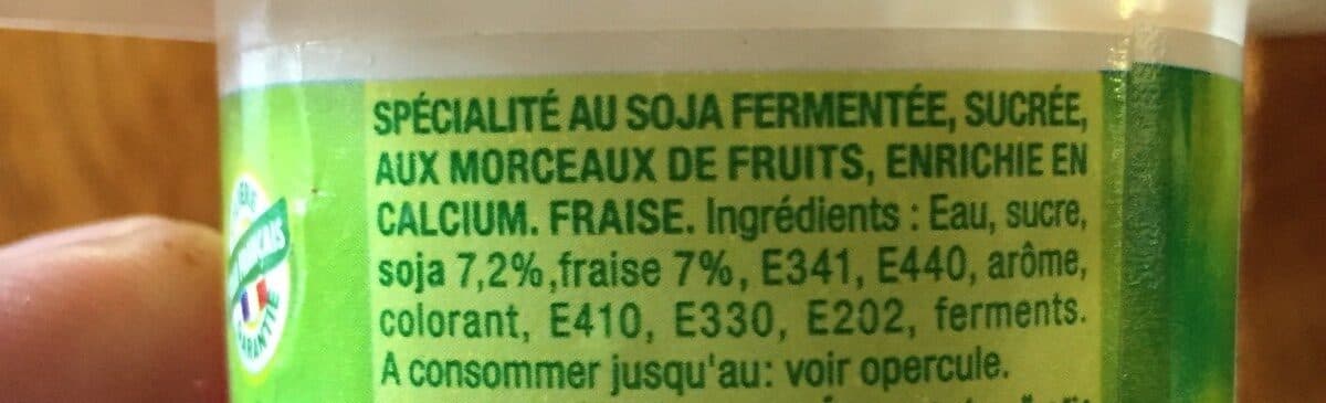 Sojasun Sojasun à la fraise packshot