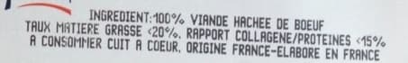 Sans marque Viande hachée de boeuf packshot