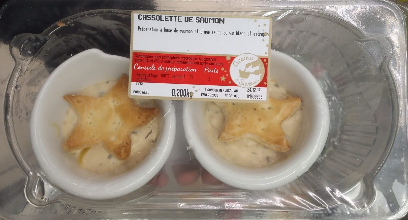Bigard Cassolette de Saumon packshot
