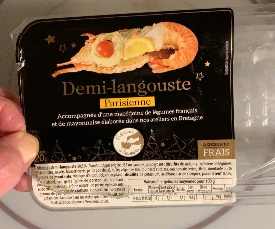 Bigard Demi langouste Parisienne packshot