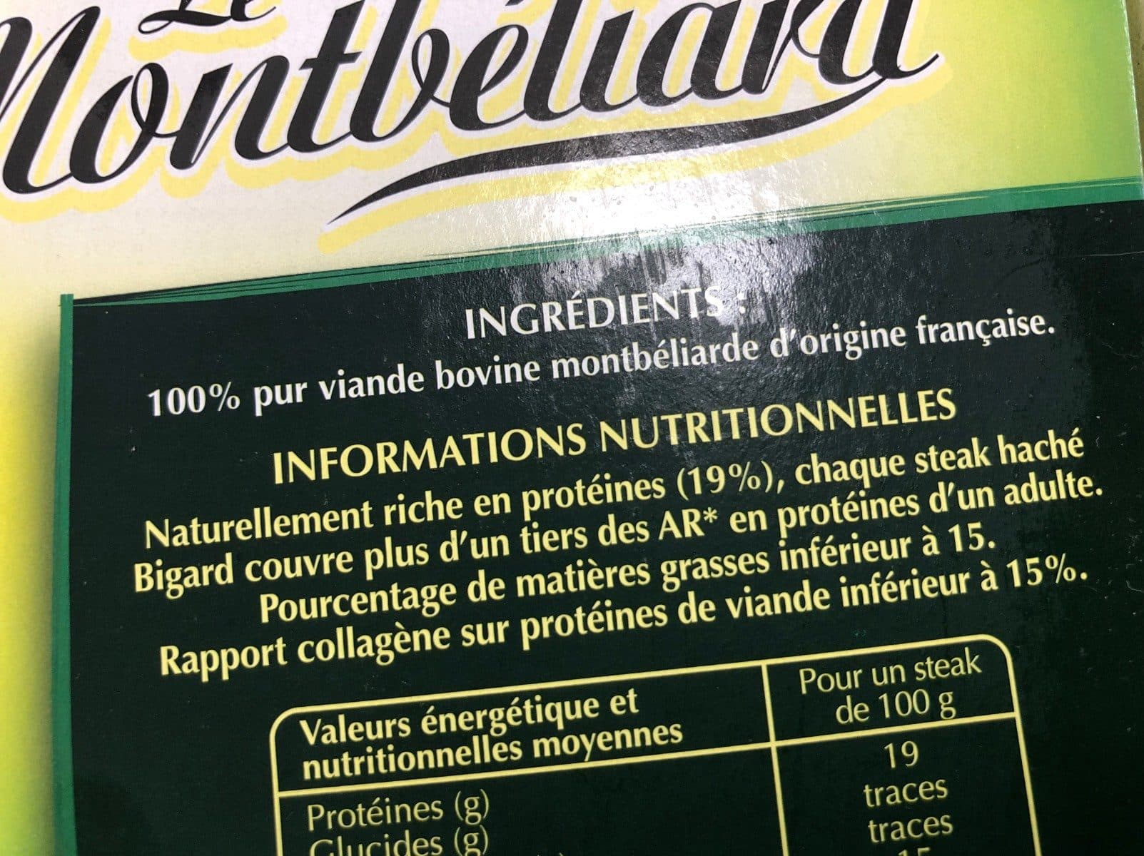 Bigard Le montbeliard packshot