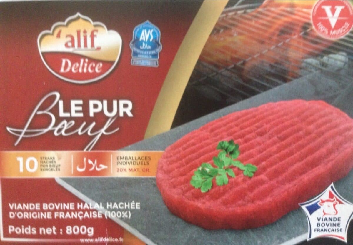 Open Food Facts Steak haché packshot
