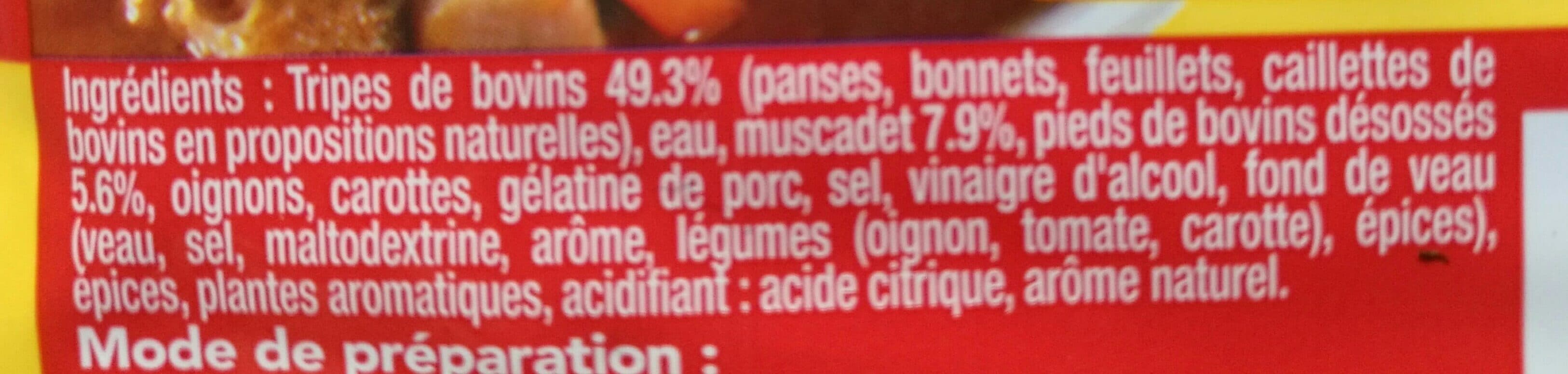 Bigard Tripes packshot