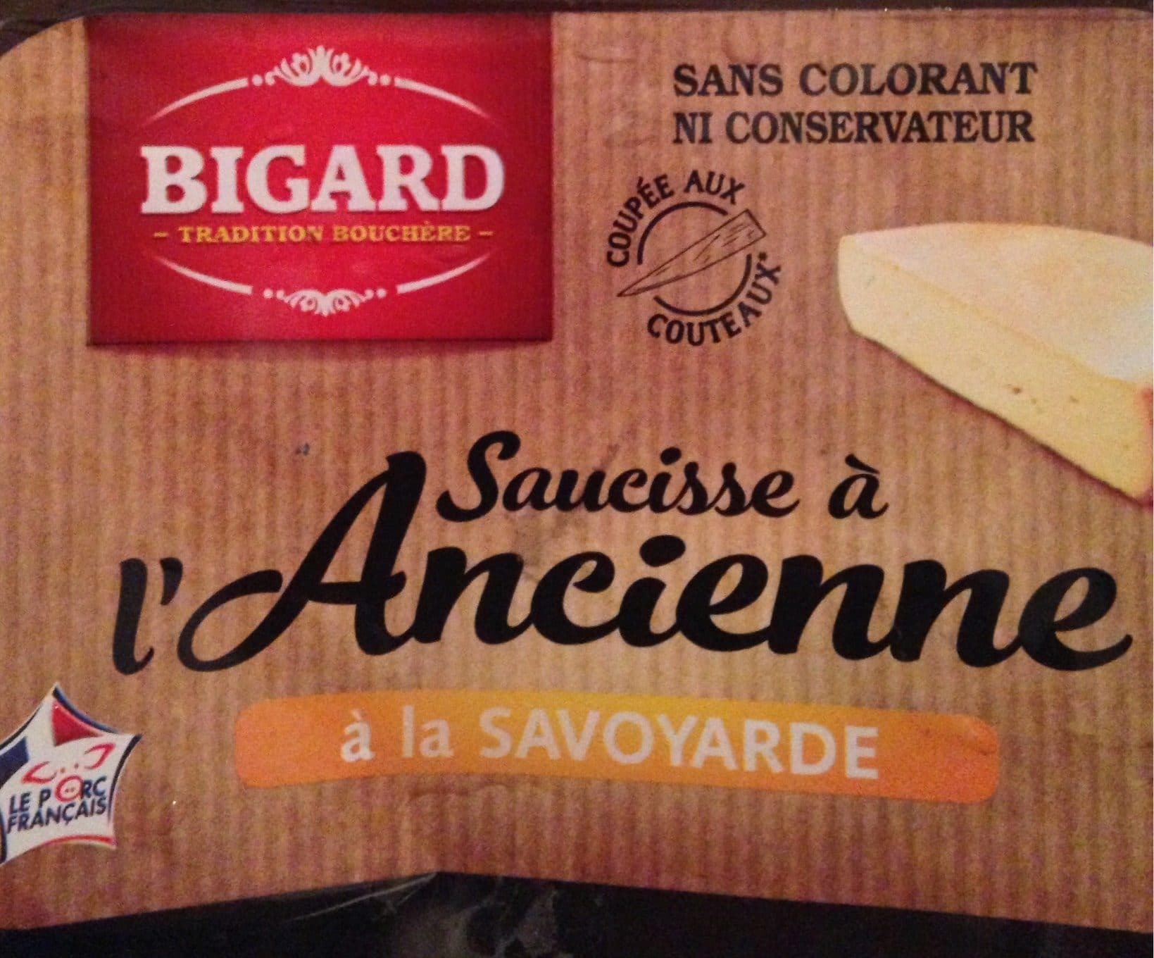 Bigard Saucisse à l'ancienne packshot