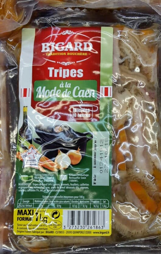 Bigard Bigard tripe a la mode de caen packshot