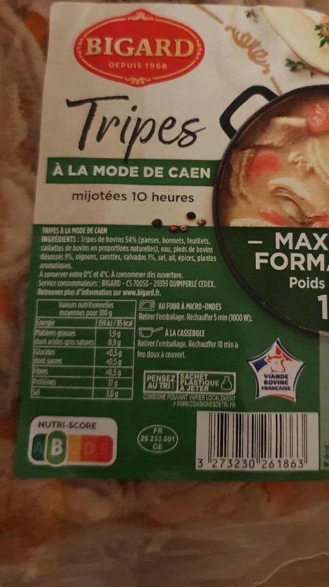 Bigard Bigard tripe a la mode de caen packshot