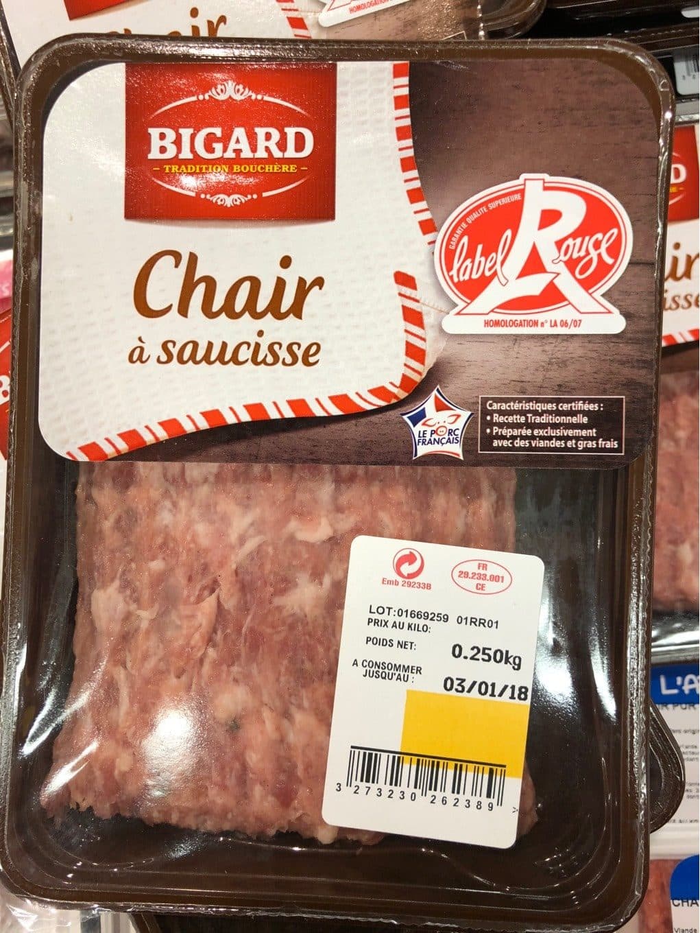 Bigard Bigard chair label rouge packshot