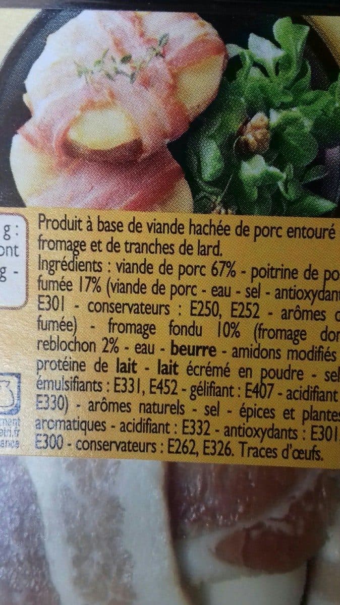 Open Food Facts Haché de porc façon savoyarde packshot