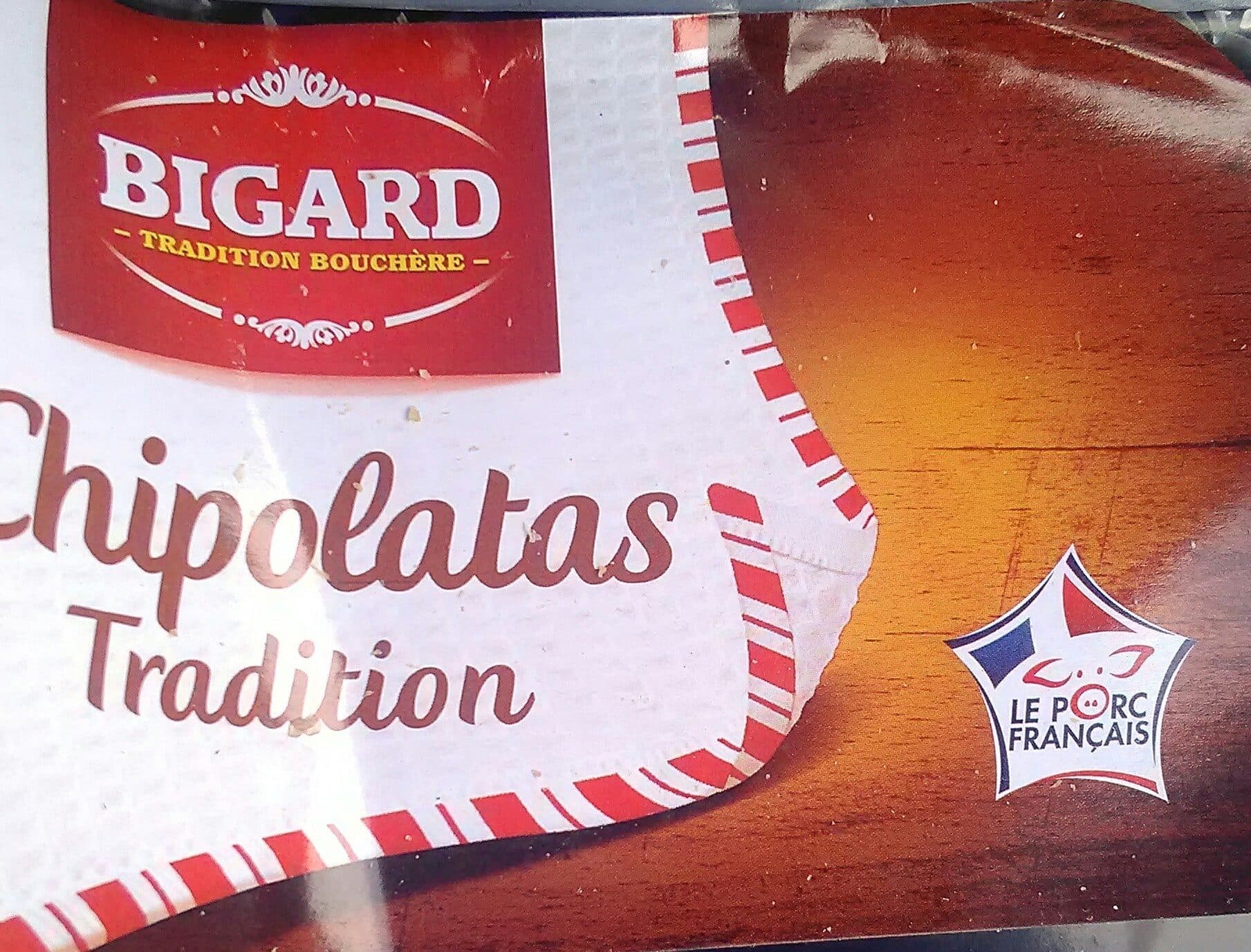 Bigard Chipolatas Bigard packshot