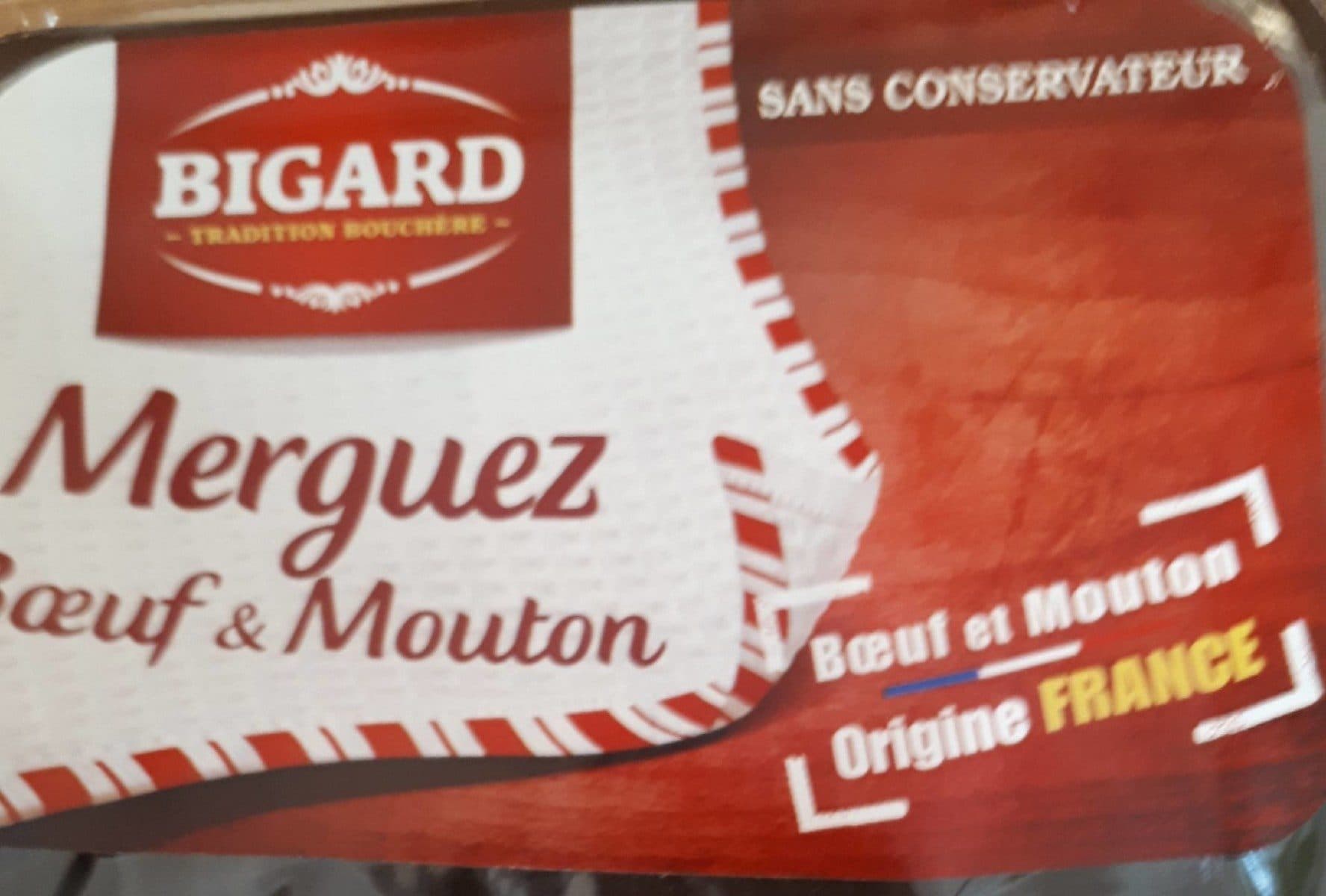 Bigard Merguez Bœuf & Mouton packshot