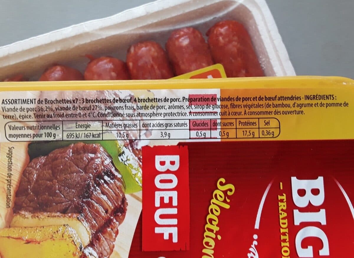 Bigard Brochettes boeuf et porc packshot