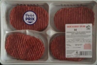 Petit Prix Haché au boeuf packshot