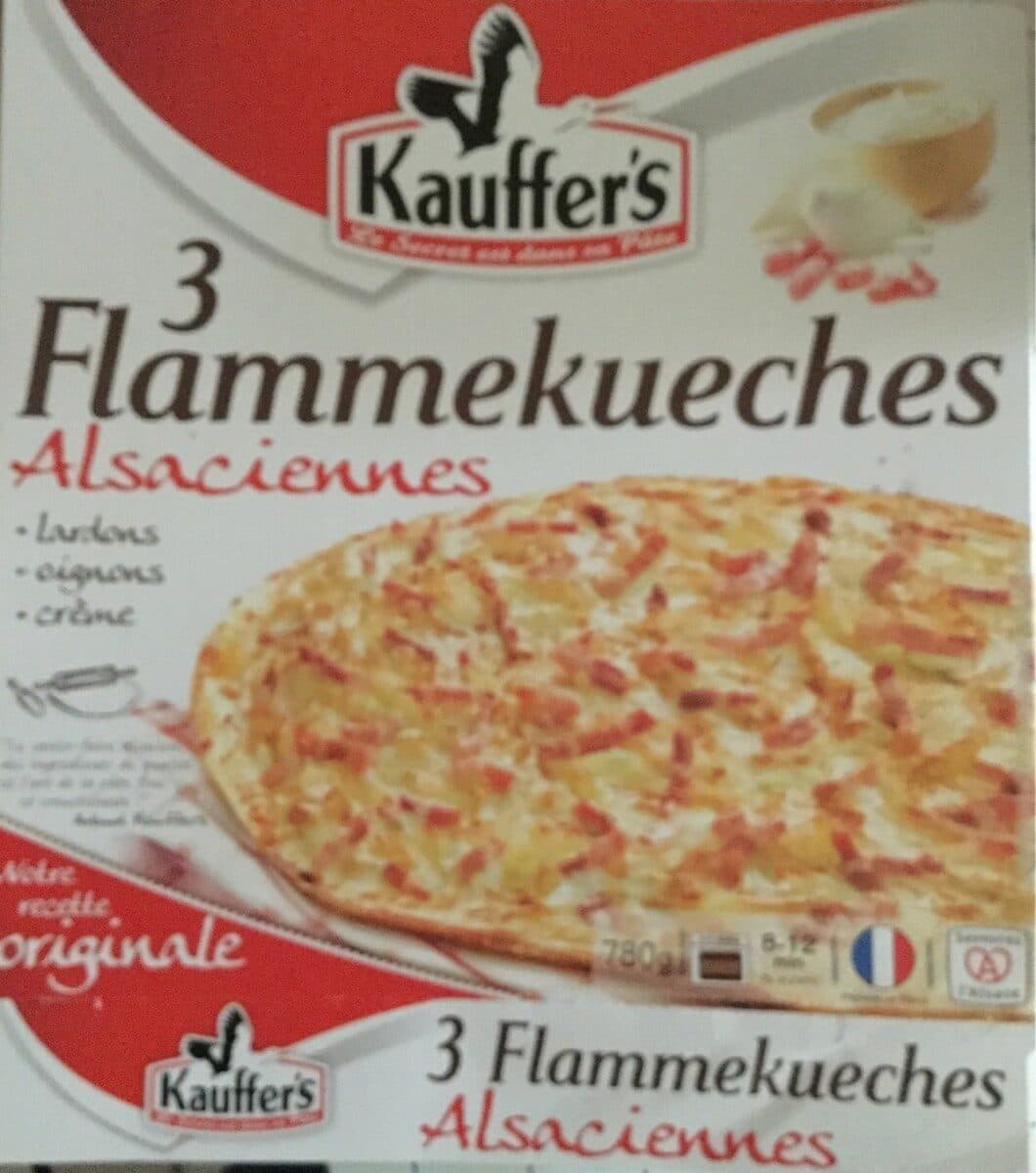 Kauffer's 3 flammekueches alsaciennes packshot