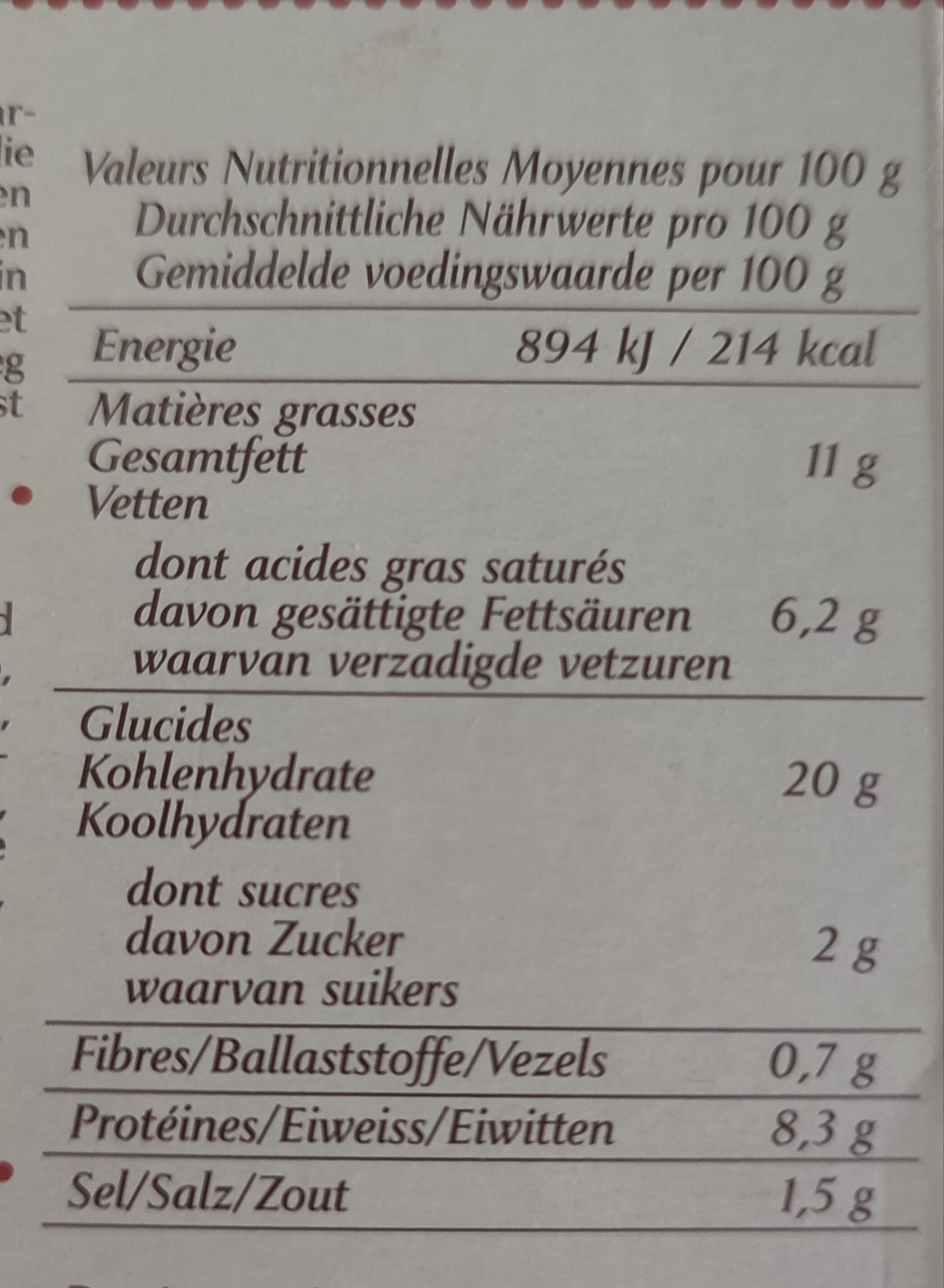 Kauffer's Flammekueches Tartiflette packshot