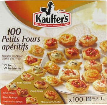 Kauffer's Petits fours aperitif Kauffer's Assortiment x100 packshot