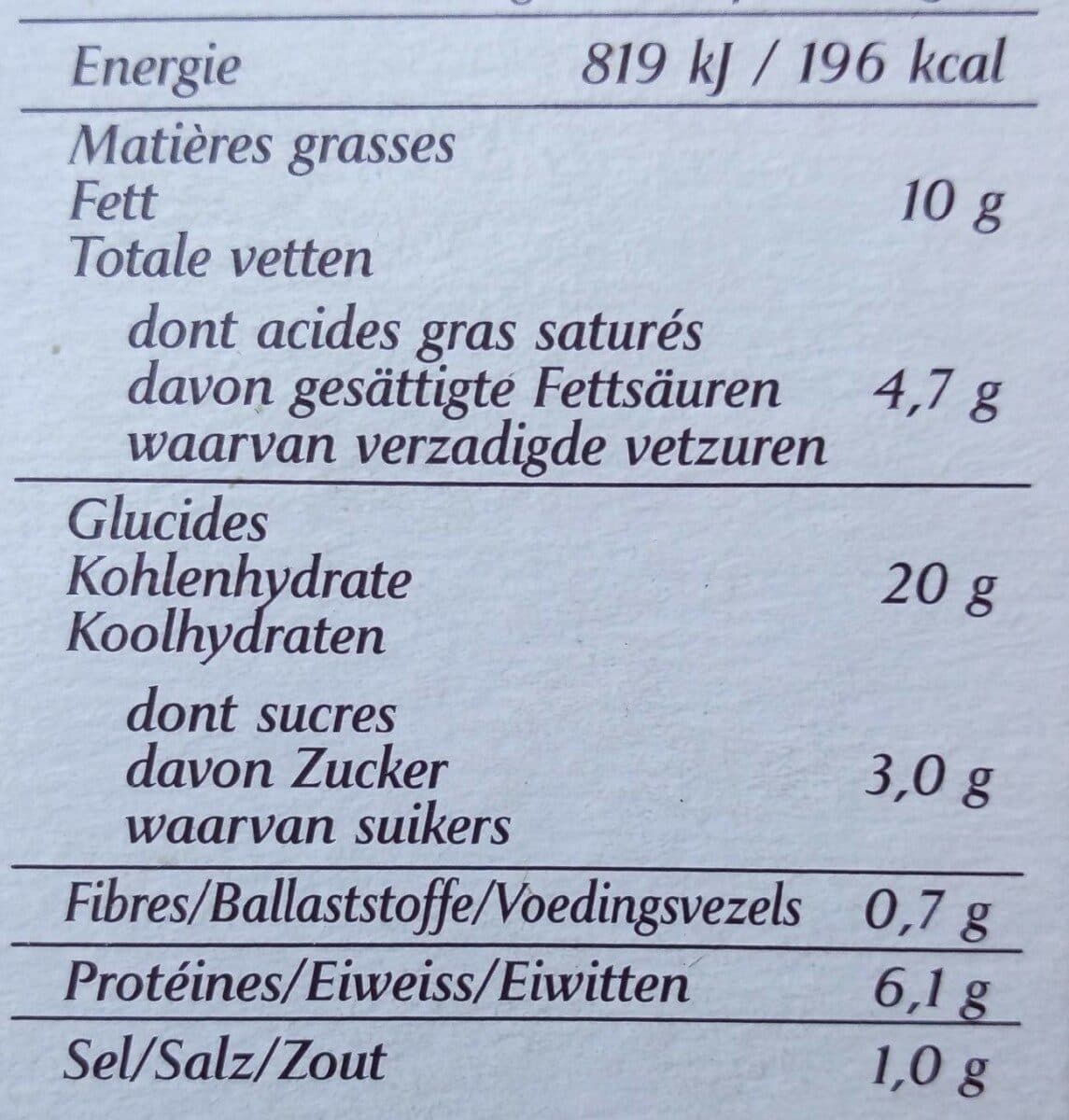 Kauffer's Flammekueche packshot