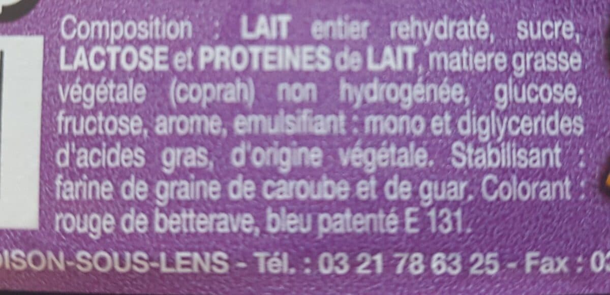 Ski Spécialité glacée violette packshot