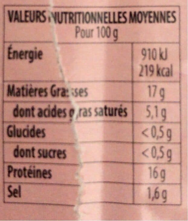 Open Food Facts Pate de tete packshot
