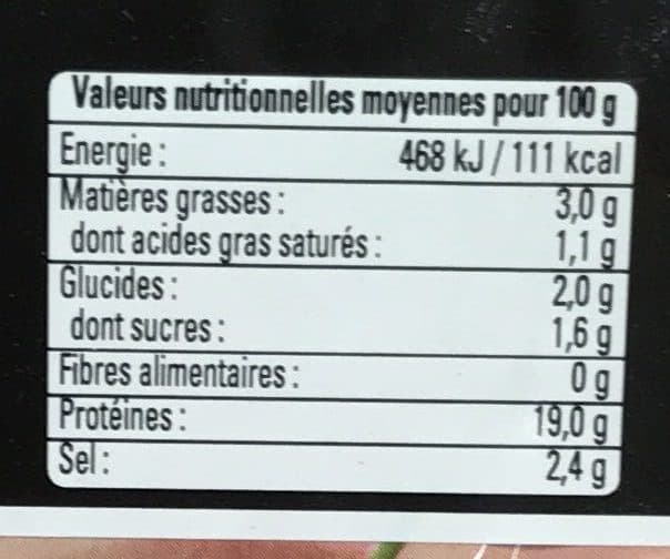 Cooperl-Brocéliande ALH Jambon cuit choix packshot