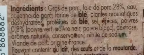 Saveur & Passion Mousse de foie aux 3 poivres packshot