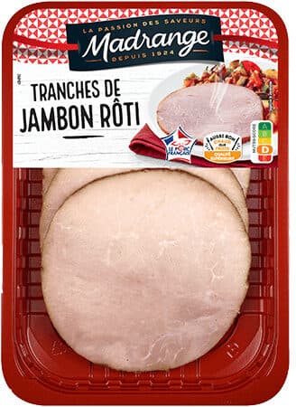 Madrange Tranches de jambon rôti packshot