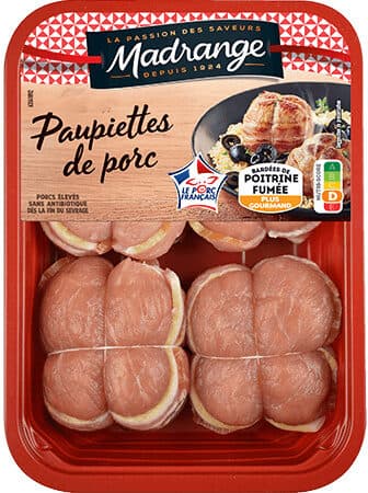 Madrange Paupiettes de porc lardées packshot