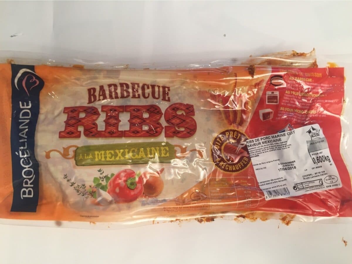 Brocéliande Barbecue Ribs Mexicain packshot