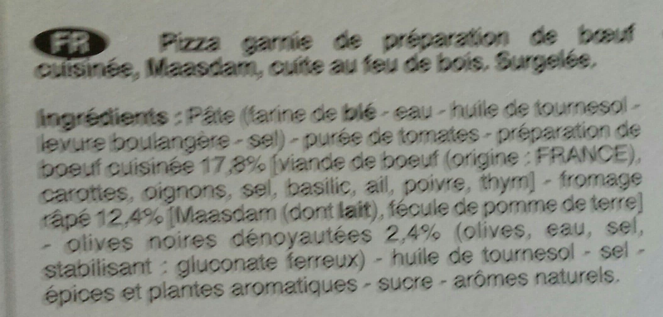 Sole Mio La pizza du moulin packshot