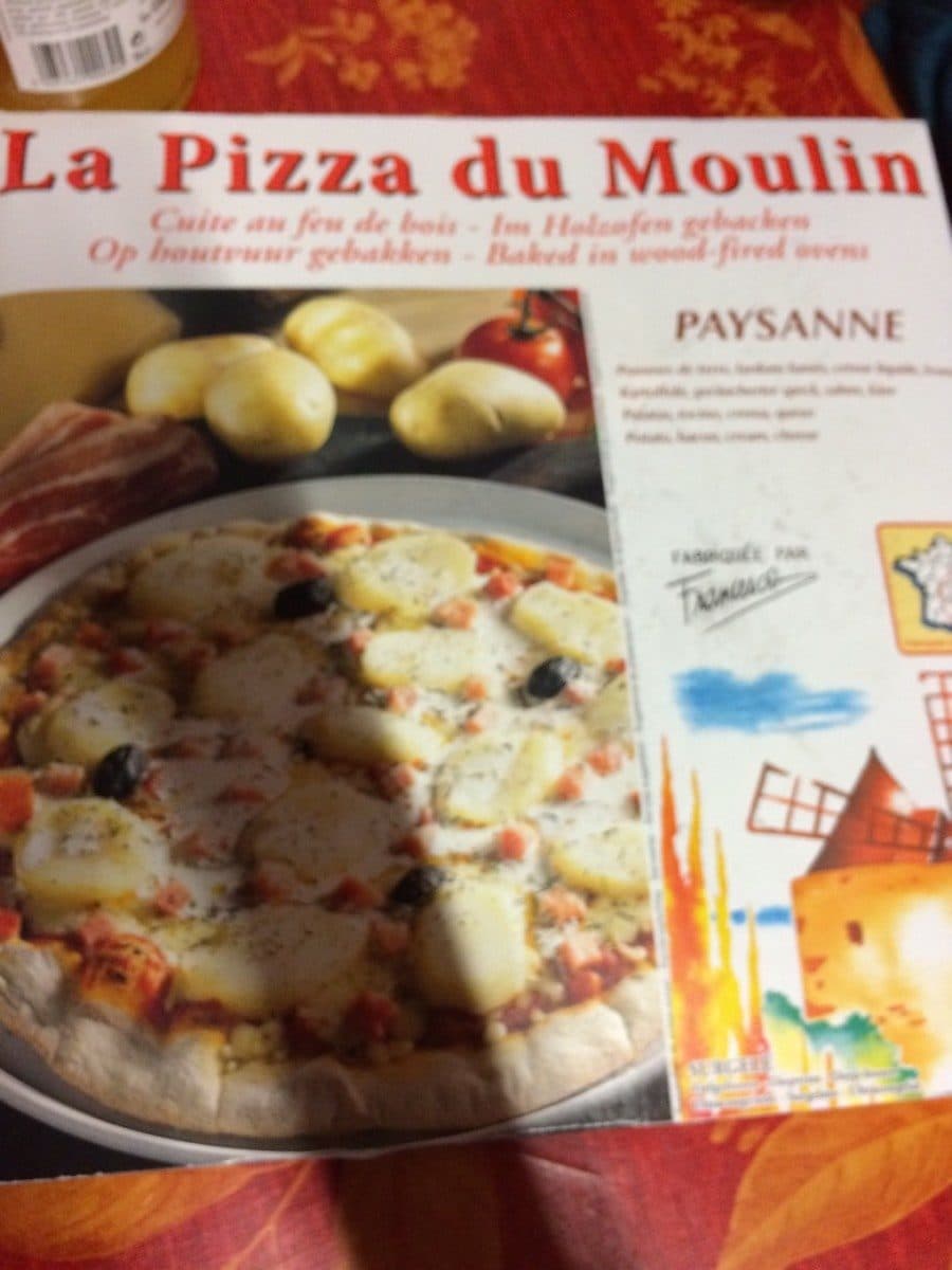 La pizza du moulin Pizza Paysanne packshot