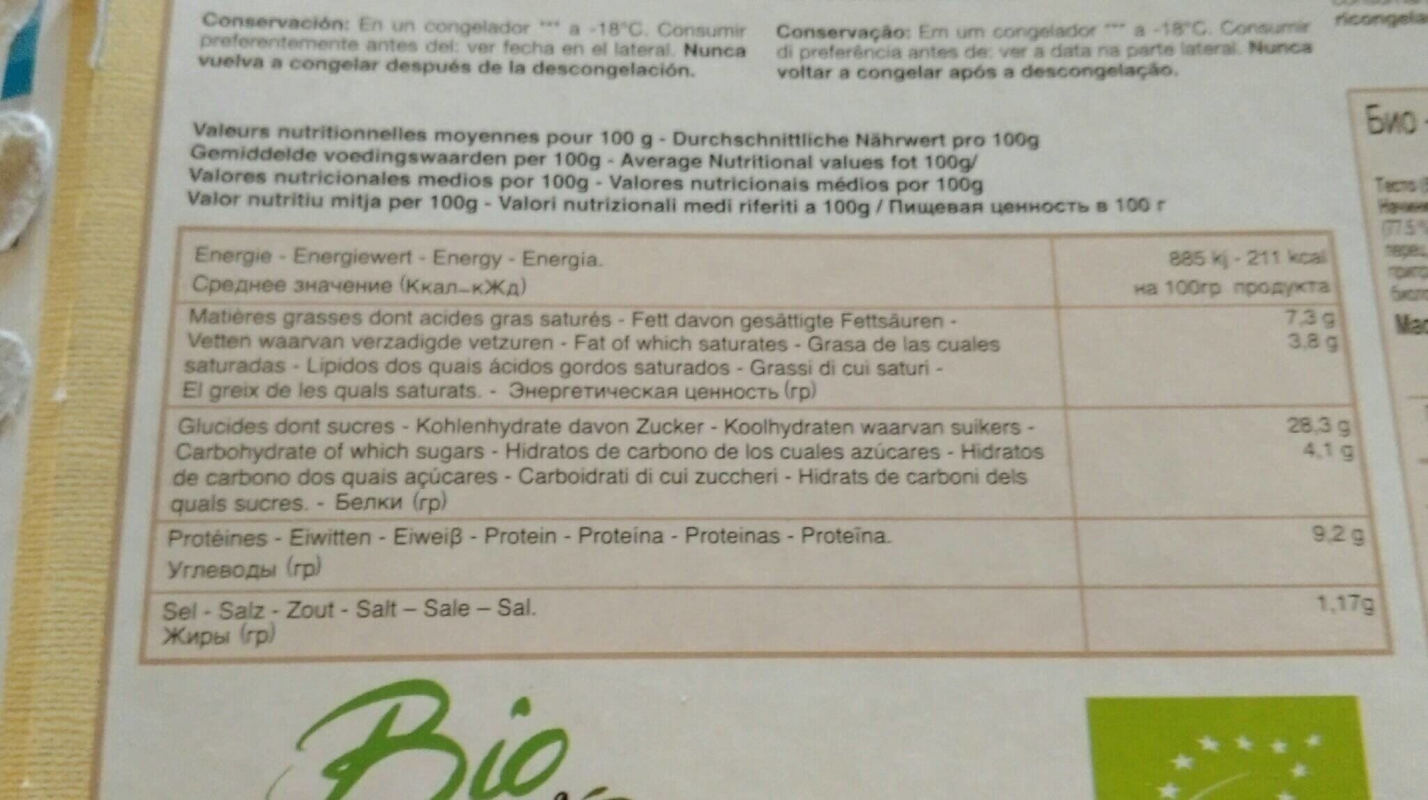 La Pizza du Moulin Pizza Bolognaise BIO packshot