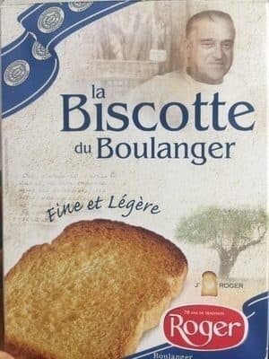 Roger Biscotte Du Boulanger, 180 Grammes, Marque Roger packshot