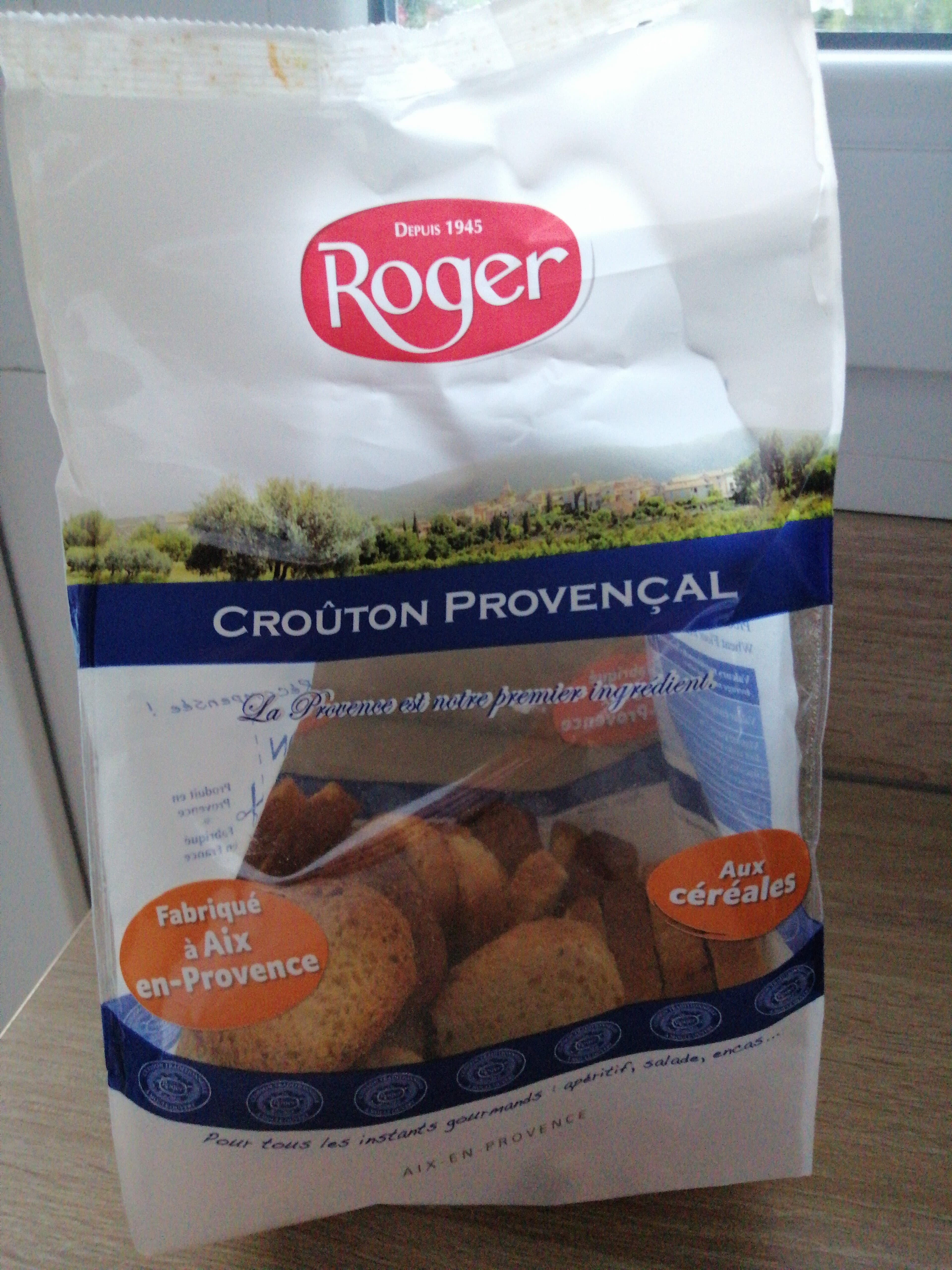 Roger Croûton Provençal aux céréales packshot