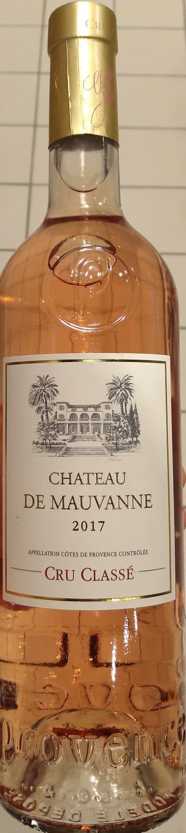 Château de Mauvanne Chateau Mauvanne cotes de Provence cru classe rose 13° packshot