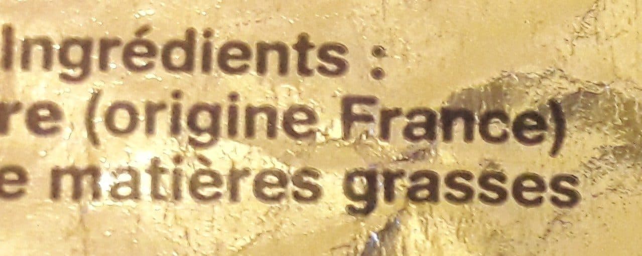 Eurial Beurre Doux Plaquette packshot