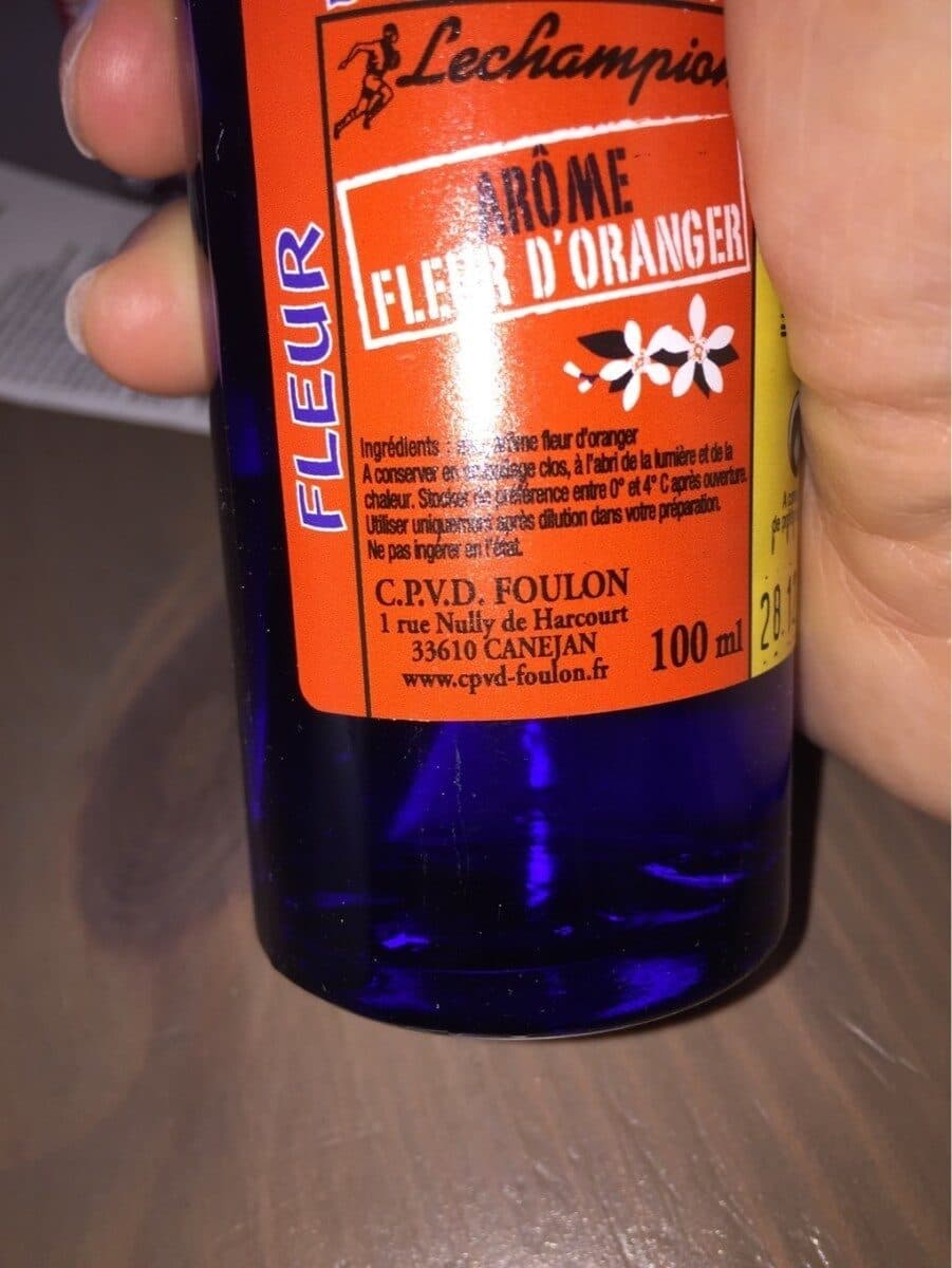 Leader Price Le champion arome fleurs d'oranger packshot