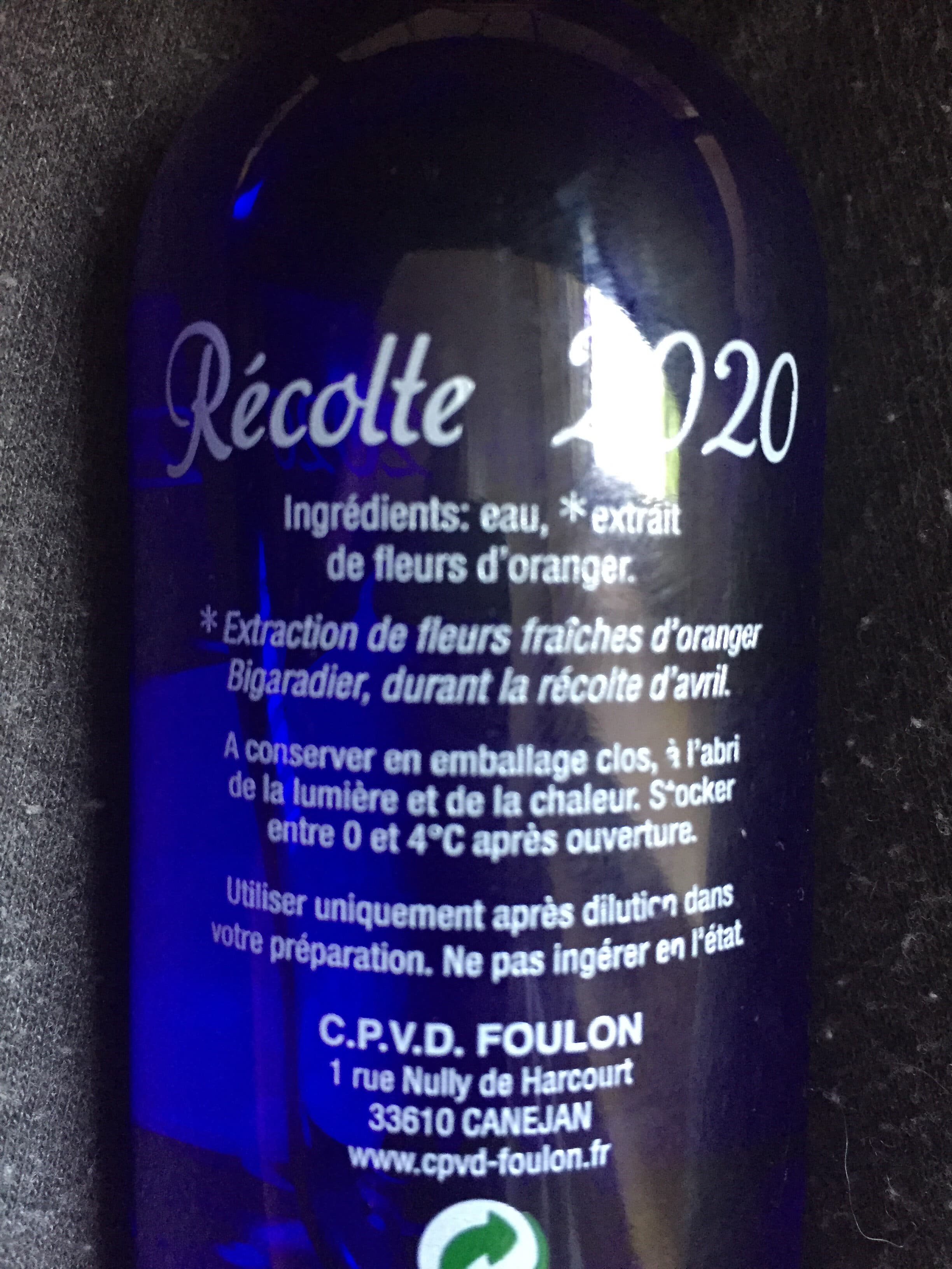 Lechampion Extrait de Fleurs D'Oranger packshot