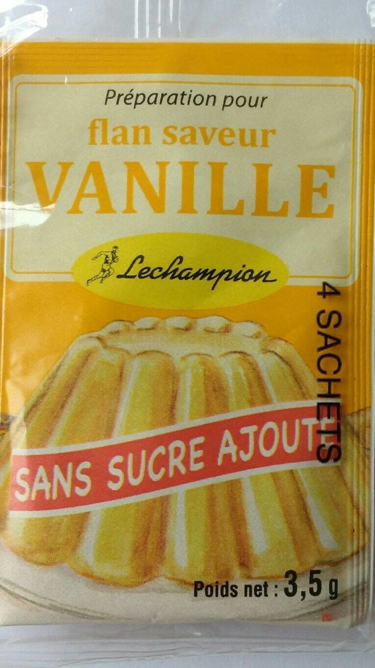 Lechampion Flan Saveur Vanille packshot