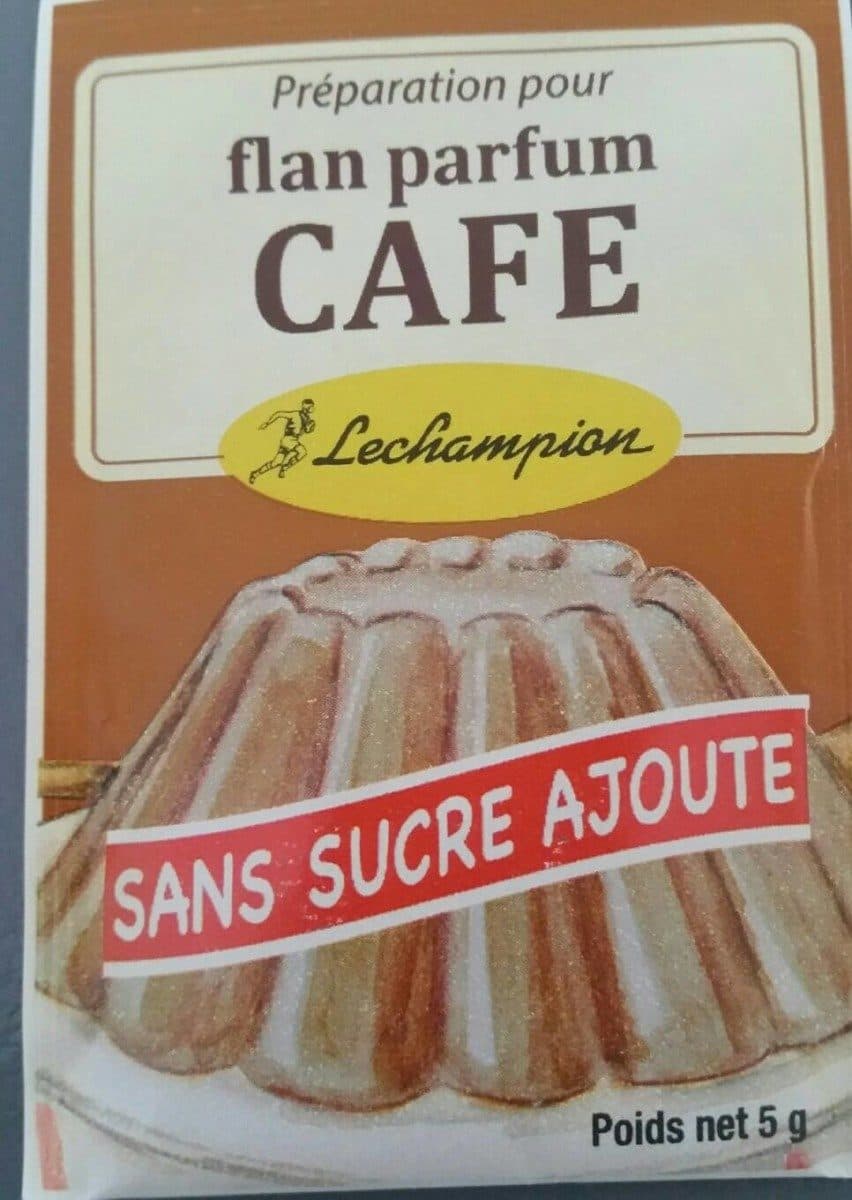 Lechampion Préparation pour flan parfum café packshot