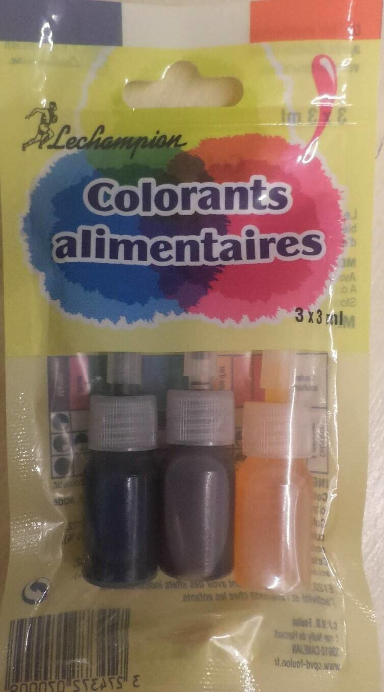 Lechampion Colorants alimentaires packshot