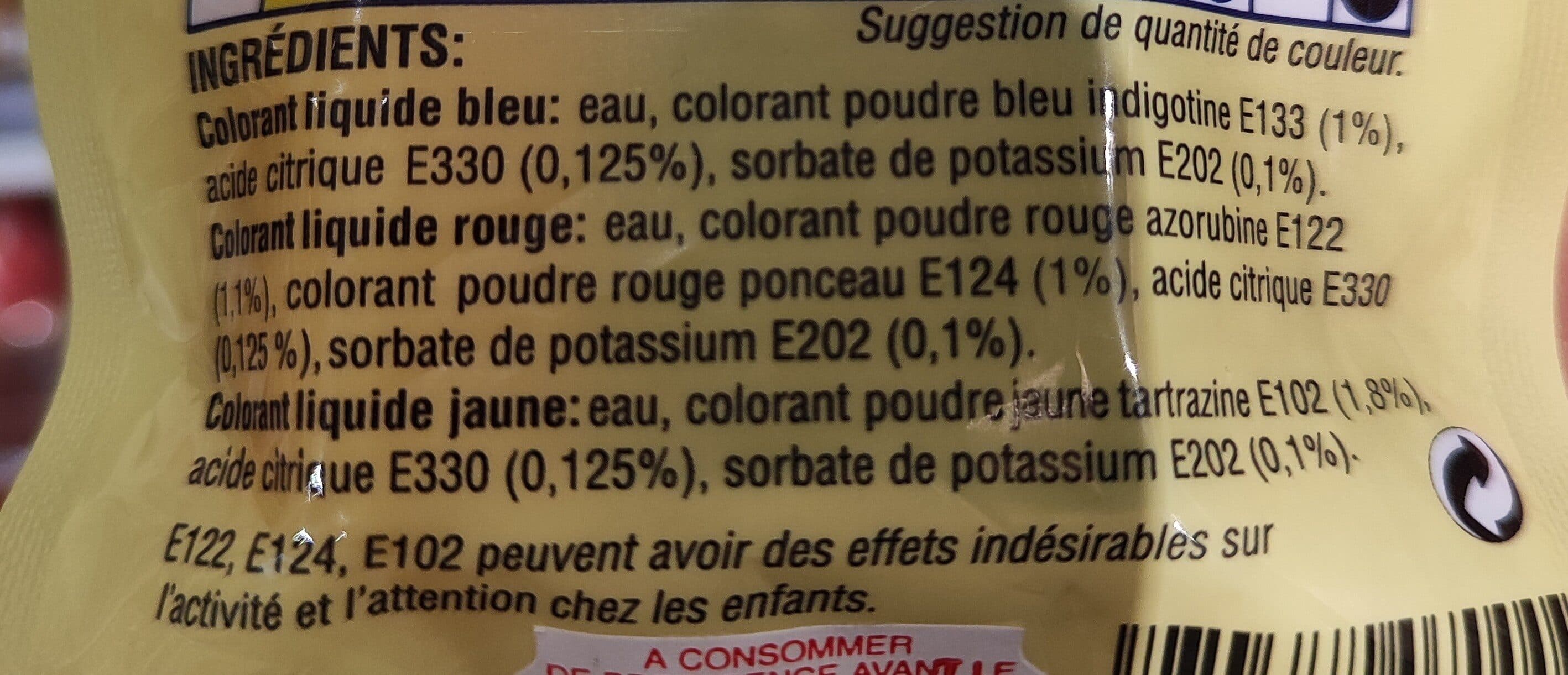 Lechampion Colorants alimentaires packshot