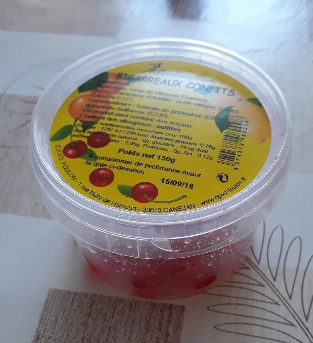 Lechampion Bigarreaux confits packshot