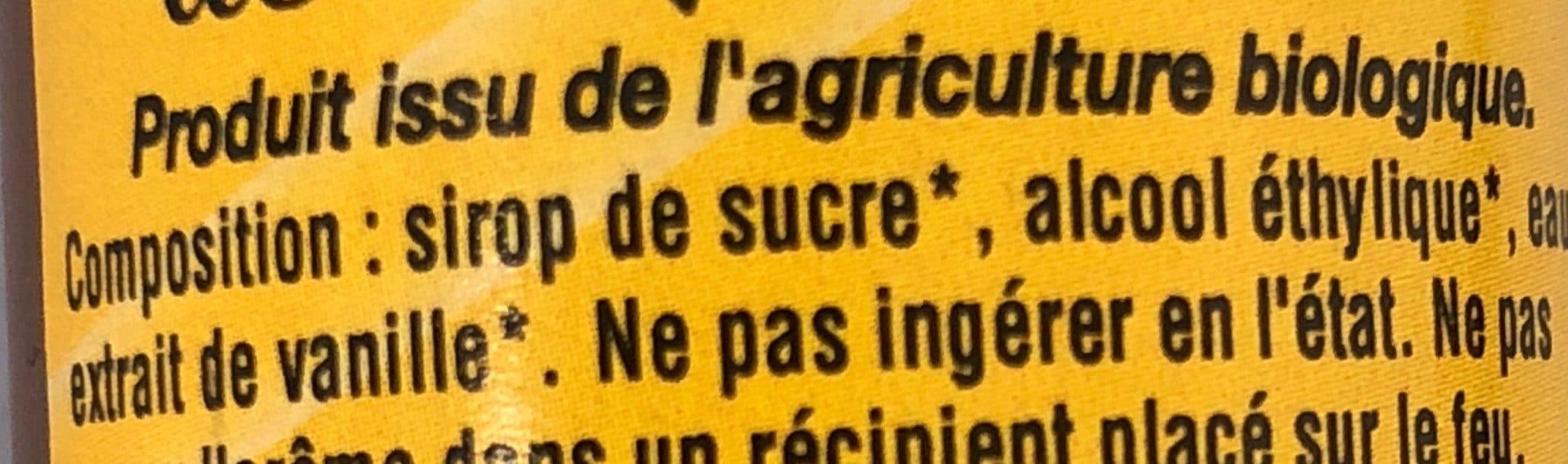 Open Food Facts Arôme naturel de vanille bio packshot